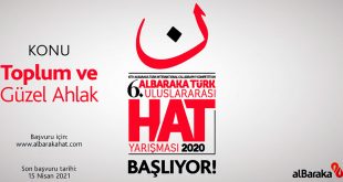 Albaraka Türk 6. Uluslararası Hat Yarışması