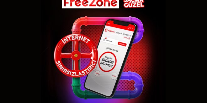 VODAFONE FREEZONE’DAN GENÇLERE 24 SAAT GEÇERLİ SINIRSIZ İNTERNET HEDİYESİ