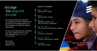 Ericsson, dünyanın dört bir yanındaki üniversite öğrencilerini Ericsson İnovasyon Ödülleri 2021'e katılmaya davet ediyor