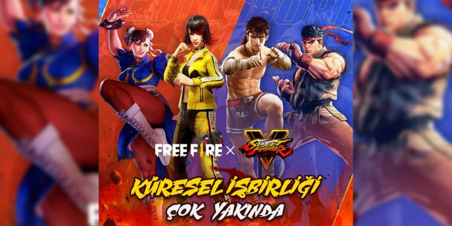 FREE FIRE, STREET FIGHTER V’TEN RYU VE CHUN-LI’Yİ AĞIRLIYOR