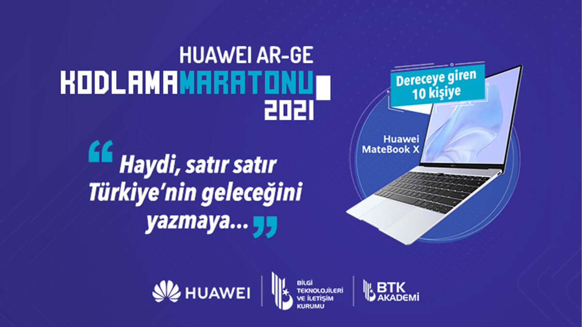 Huawei Ar-Ge Kodlama Maratonu BTK Başlıyor