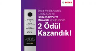 Bosch Termoteknoloji'ye Social Media Awards’dan 2 Ödül Birden!