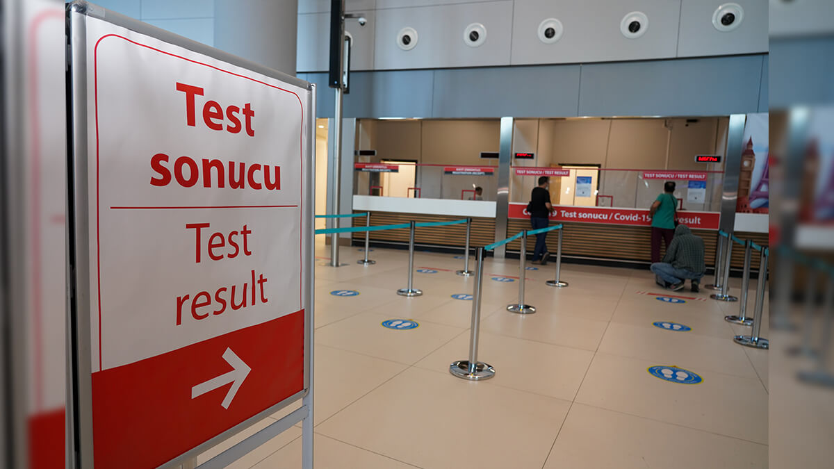 İstanbul Havalimanı Test Merkezi’nde Dakikalar İçinde Covid-19 Testi…