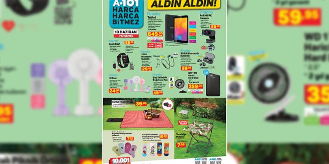 HEM KALİTELİ HEM DE UYGUN FİYATLI TEKNOLOJİK ÜRÜNLER A101 MARKETLERİNDE