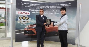 TOYOTA OTOMOTİV SANAYİ TÜRKİYE’YE PLATİN İHRACAT ÖDÜLÜ