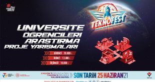 TEKNOFEST Üniversite Öğrencileri Araştırma Proje Yarışmaları Başvuruları Devam Ediyor!