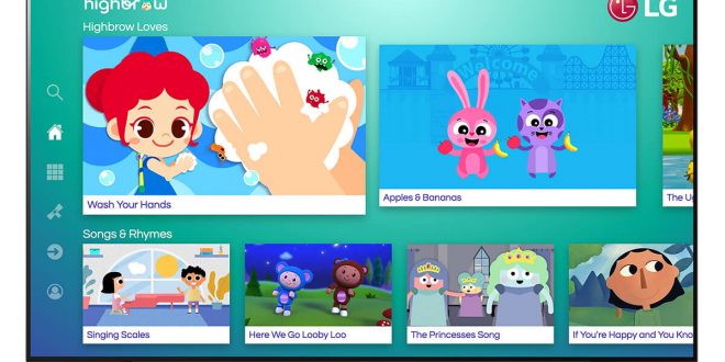 LG ve Highbrow, Çocuklara Uzmanlarca Hazırlanmış Eğitim İçeriği Sunuyor