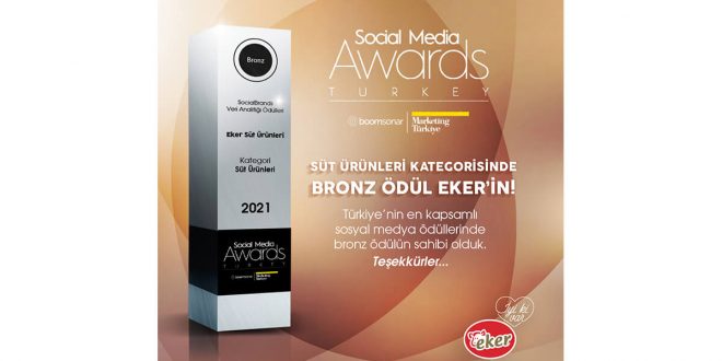 Eker, Social Media Awards Turkey-Veri Ödülleri’nde Bronz Ödül’ün sahibi oldu Eker, Social Media Awards Turkey-Veri Ödülleri’nde Bronz Ödül’ün sahibi oldu