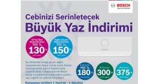 Bosch Termoteknoloji’den cepleri serinleten klima bakım kampanyası!