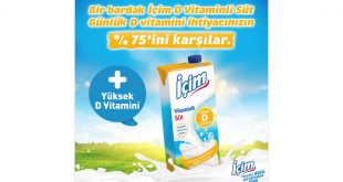 İçim’den günlük D vitamini ihtiyacının yüzde 75’i için yeni süt