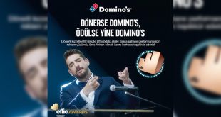 Domino’s’un Dönerli lezzetler reklam filmi Effie ödülünü aldı