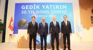 Gedik Yatırım, 30. yılını Borsa İstanbul’da gong töreni ile kutladı