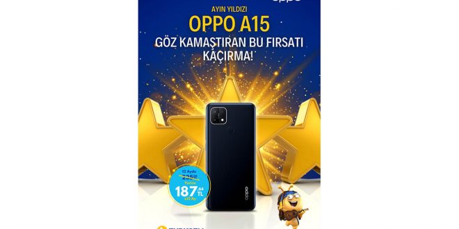 OPPO A15 İndirimli Fiyatıyla Turkcell Mağazalarında