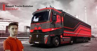 RENAULT TRUCKS’IN ETS 2 OYUNUNDAKİ ULUSLARARASI TASARIM YARIŞMASINI BİR TÜRK GENCİ KAZANDI!