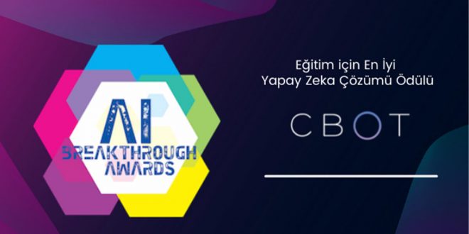 CBOT AI Breakthrough Awards’dan da Ödülle Döndü!