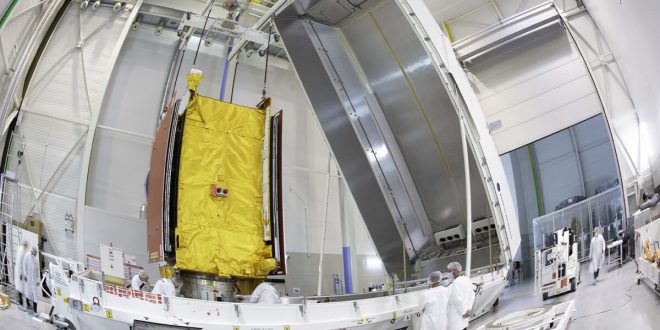 Airbus’ın inşa ettiği EUTELSAT QUANTUM uydusu fırlatma istasyonuna gönderildi