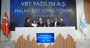 Borsa İstanbul’da gong VBT Yazılım için çaldı