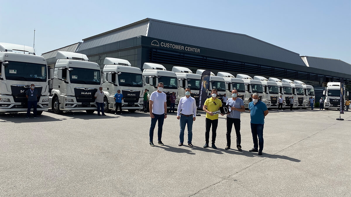 Doğal taş ve mermer sektörünün lideri Batı Ege Mermer’in araç tercihi MAN oldu