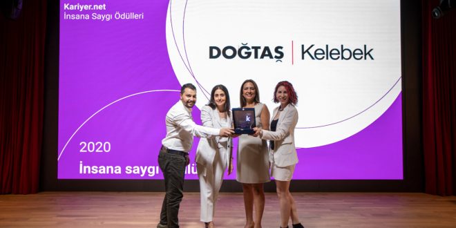 Doğanlar Holding Grup Şirketlerinden Doğtaş Kelebek, İnsana Saygı Ödülü’nü Aldı!