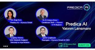 EMEA BÖLGESİNİN DİKKAT ÇEKEN YAPAY ZEKA ŞİRKETİ PREDICA AI YATIRIM LANSMANINI GERÇEKLEŞTİRDİ