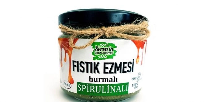 Tam Bir Şifa Deposu: Spirulinalı Fıstık Ezmesi