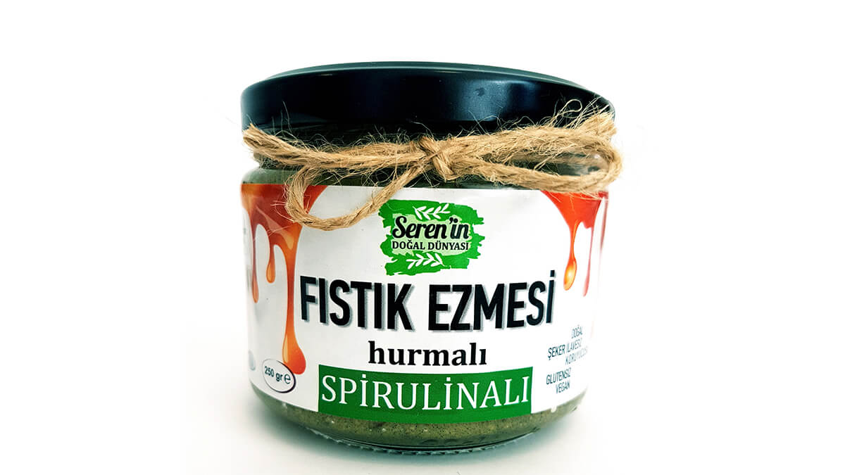 Tam Bir Şifa Deposu: Spirulinalı Fıstık Ezmesi