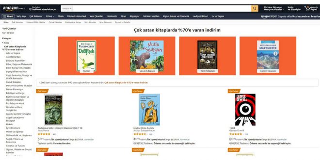 Amazon Türkiye, 2021’in en çok satan kitaplarını açıkladı