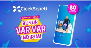 ÇiçekSepeti Büyük VarVar İndirimi %80’e Varan İndirimlerle Başladı!