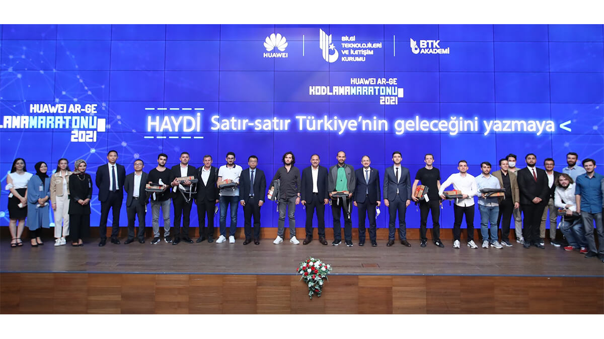 Huawei Ar-Ge Kodlama Maratonu Ödül Töreni Ankara’da gerçekleştirildi