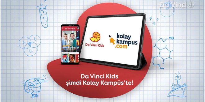 Kolay Kampüs, Da Vinci Kids ile Çocukları Eğitime Yeniden Adapte Edecek