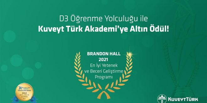 Kuveyt Türk’ün “Denetim Danışmanlık Dönüşüm” programına altın ödül!