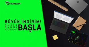 Tarihin En Büyük İndirimleri Monster Notebook’ta “Okula Dönüş Kampanyası” ile Başladı!