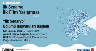 5. DENİZBANK İLK SENARYO İLK FİLM YARIŞMASI’NDA SENARYO KATEGORİSİ BAŞVURULARI BAŞLADI