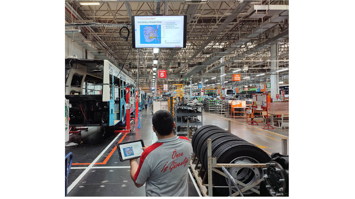 Anadolu Isuzu, üretimdeki gücünü ve kalitesini “Akıllı Fabrika Uygulaması” ile geleceğe taşıyor