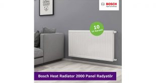 Bosch Termoteknoloji, yeni panel radyatörü Bosch Heat Radiator 2000’i piyasaya sundu!