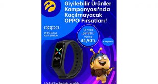 OPPO Band Giyilebilir Ürünler Kampanyasında İndirimli Fiyatıyla Turkcell Mağazalarında