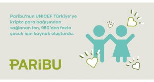 Paribu üzerinden UNICEF Türkiye’ye bağış projesiyle yaklaşık bin çocuğa ulaşacak kaynak sağlandı