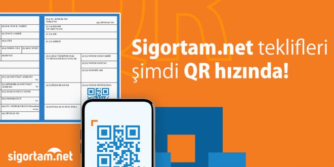 Sigortam.net teklifleri şimdi QR hızında