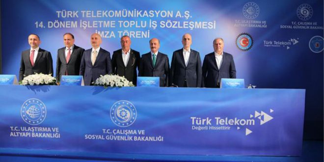 TÜRK TELEKOM ‘14. DÖNEM TOPLU İŞ SÖZLEŞMESİ’ İMZALARI ATILDI