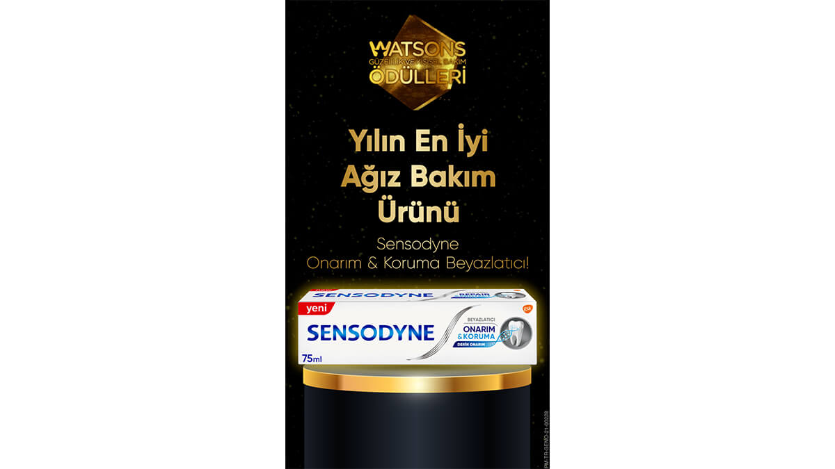 Yılın En İyi Ağız Bakım Ürünü Ödülü Sensodyne’in Oldu