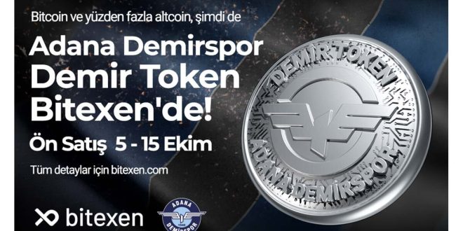 DEMİR TOKEN ARZI BITEXEN’DE BAŞLIYOR!