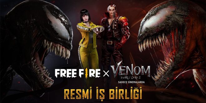 Free Fire x Venom Zehirli Öfke 2'ye Özel Oyun İçi Etkinliklerle Kaosu Kucaklayın