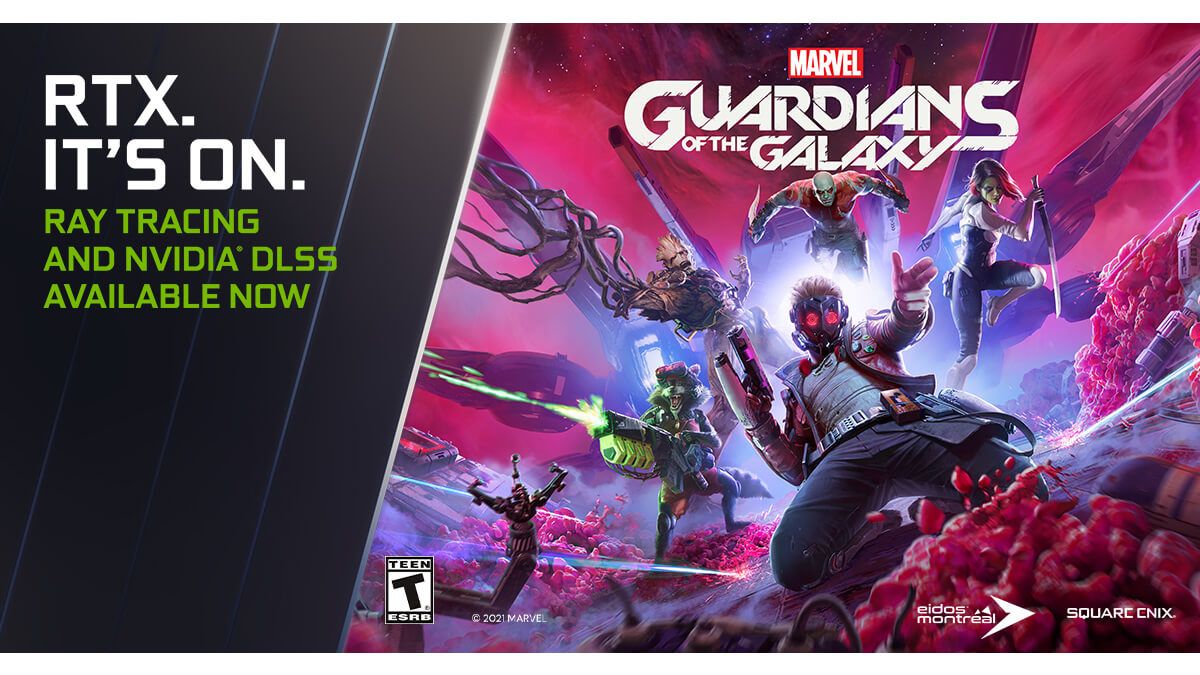 GeForce Oyuncuları, NVIDIA DLSS ve Işın İzlemeli "Marvel’s Guardians of the Galaxy" ve 11 Harika Oyun için Oyuna Hazır!