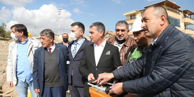 GÖLBAŞI BELEDİYE BAŞKANI RAMAZAN ŞİMŞEK’TEN TEMEL ATMA TÖRENİ