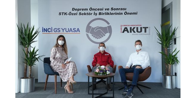 İnci GS Yuasa ve AKUT’tan Deprem Farkındalığı İçin Ortak Yayın