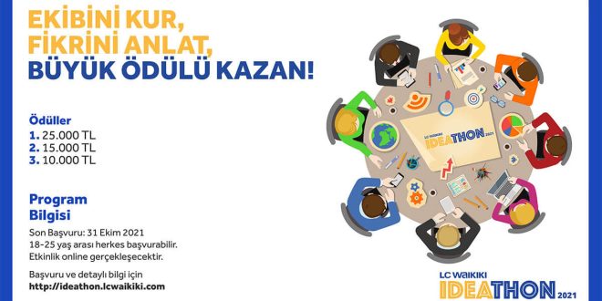 LC Waikiki'den fikir geliştirme yarışması : E-Ticaret Ideathon için başvurular başladı