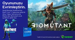 Monster Notebook’tan oyun severlere Biomutant sürprizi