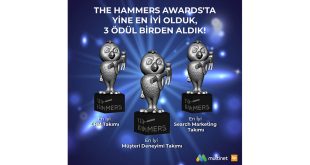 Multinet Up’a The Hammers Awards’tan 3 ödül birden!