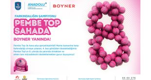 “Pembe Top Sahada” projesine Boyner’in desteği devam ediyor