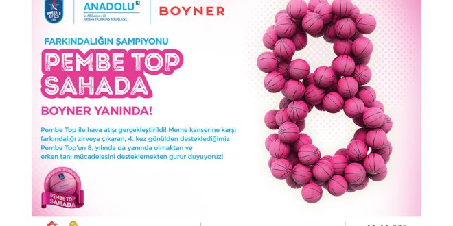 “Pembe Top Sahada” projesine Boyner’in desteği devam ediyor